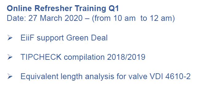 TIPCHECK Online Refresher Course Q1